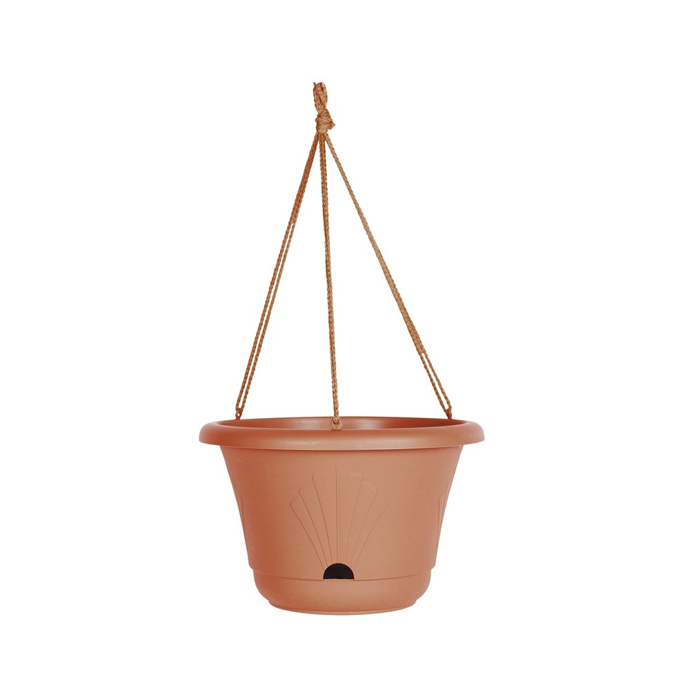 Bloem LHB1346 Lucca Self Watering Hanging Basket, Terra Cotta, 13