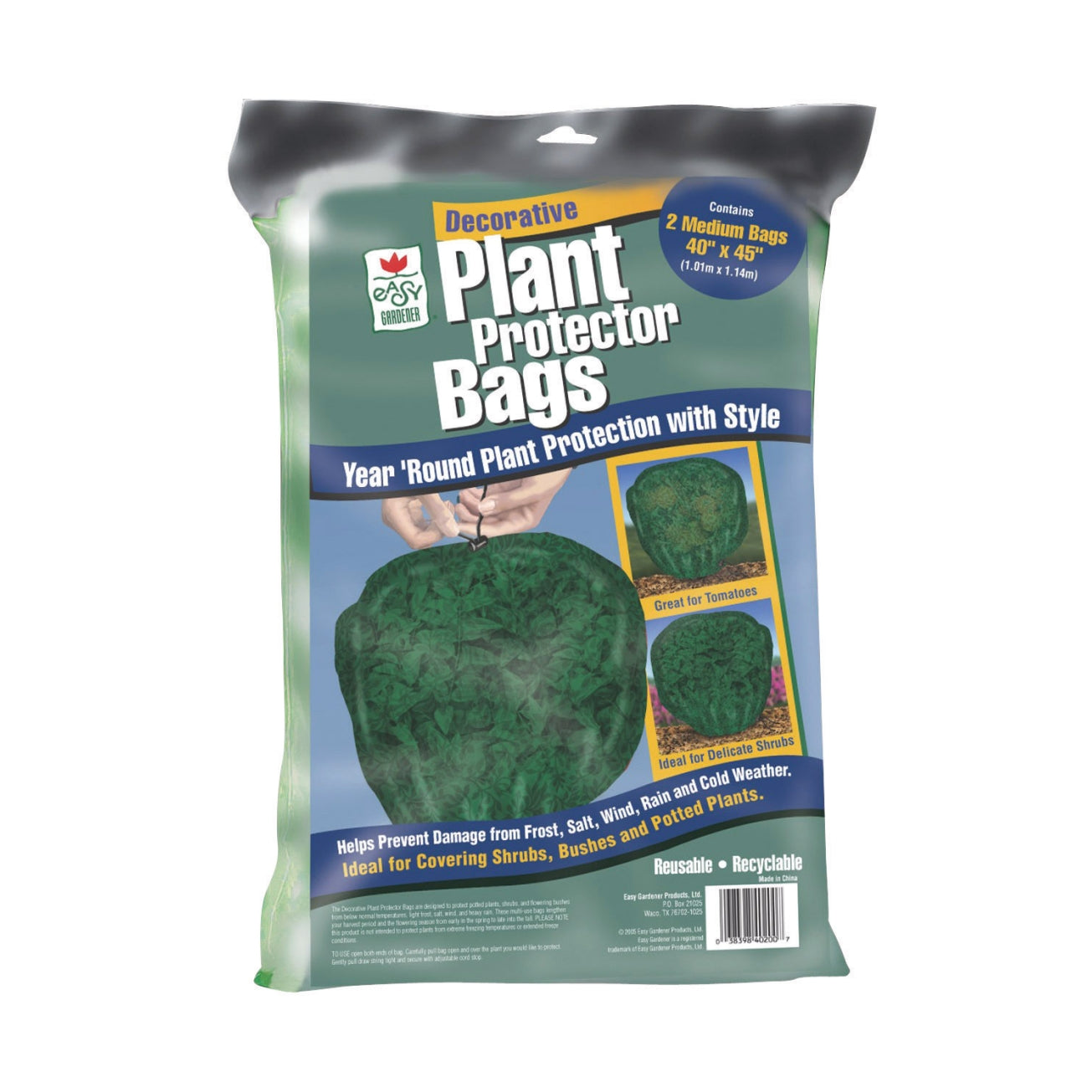 Easy Gardener 40200 Plant Protection Bags, 40 x 45, 2/Pack