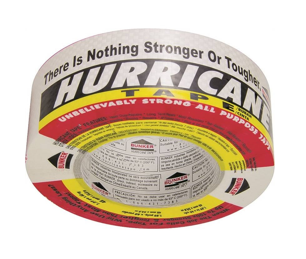 Hurricane 00101 Duct Tape, 3 x 60 Yards