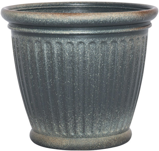 Suncast 1803GP36 Capital Planter, Granite, 18